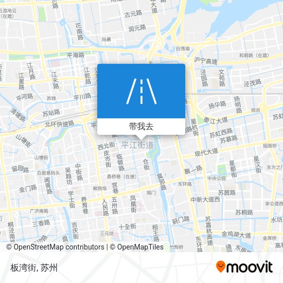 板湾街地图