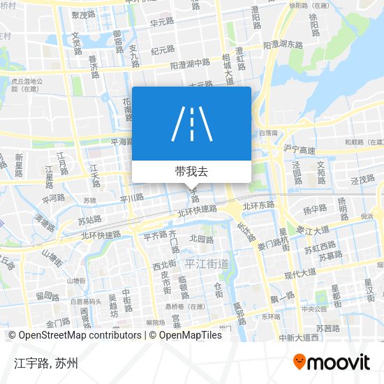 江宇路地图