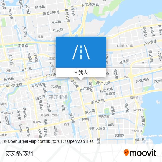 苏安路地图