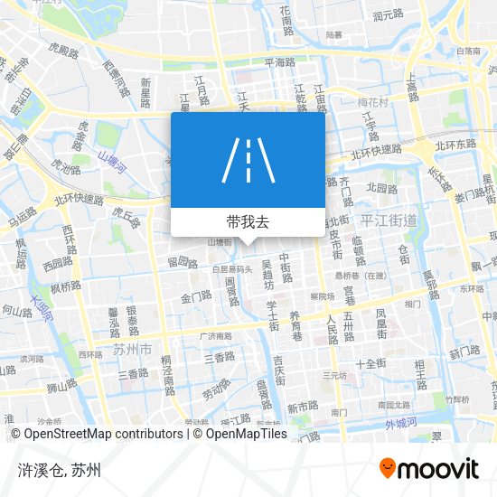 浒溪仓地图