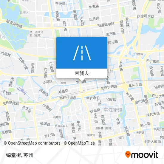 锦堂街地图