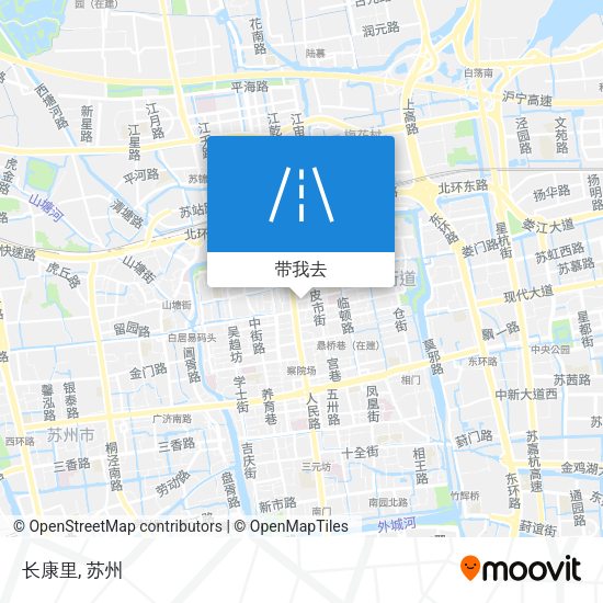 长康里地图