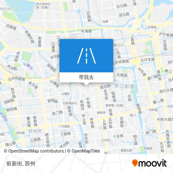 前新街地图