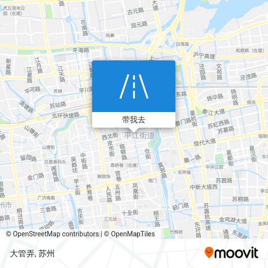 大管弄地图