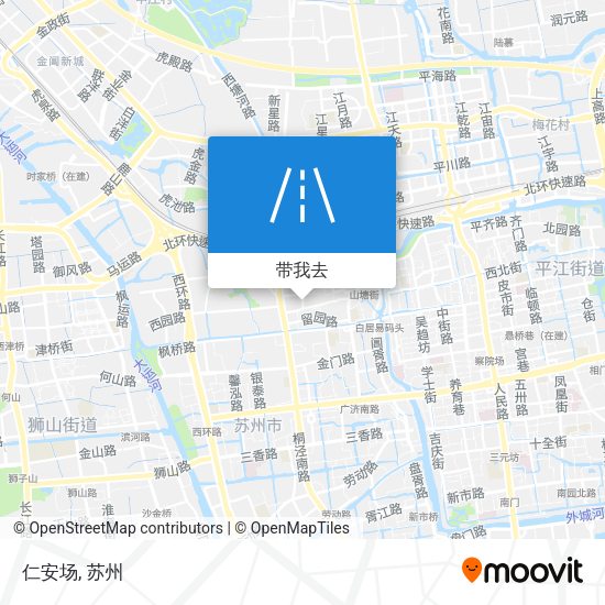 仁安场地图