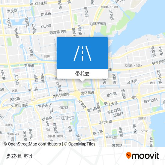 娄花街地图