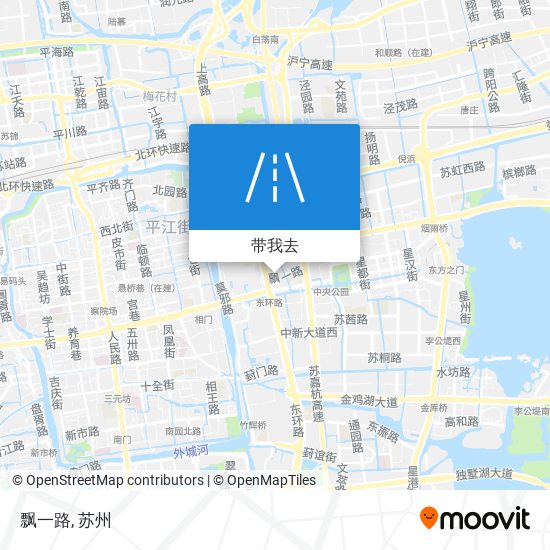 飘一路地图