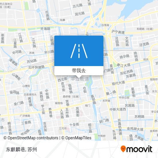 东麒麟巷地图