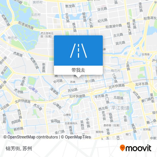 锦芳街地图