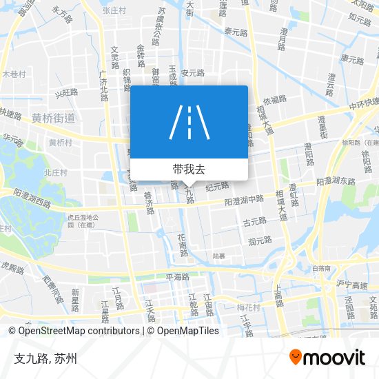 支九路地图