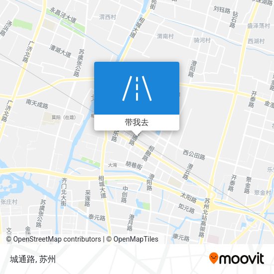 城通路地图