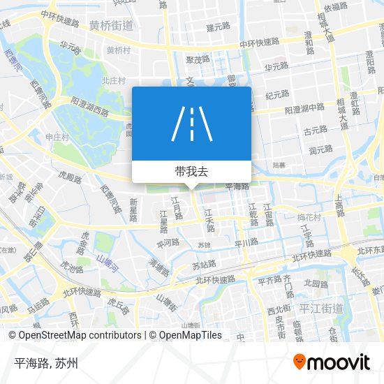 平海路地图