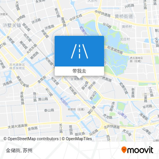 金储街地图