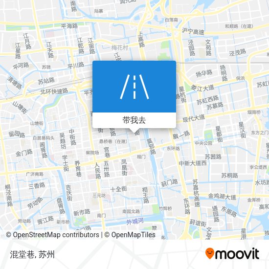 混堂巷地图