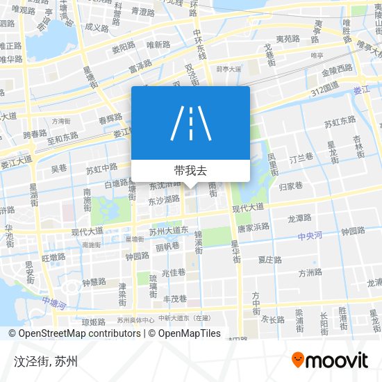 汶泾街地图