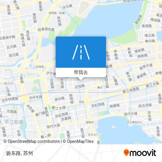 扬东路地图