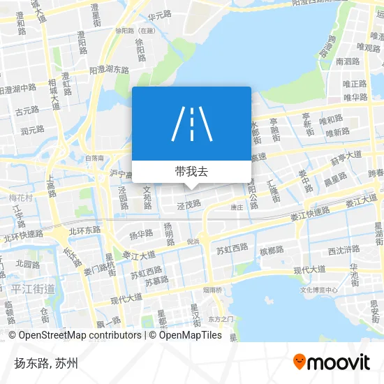 扬东路地图