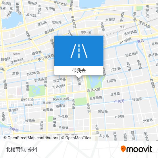 北榭雨街地图