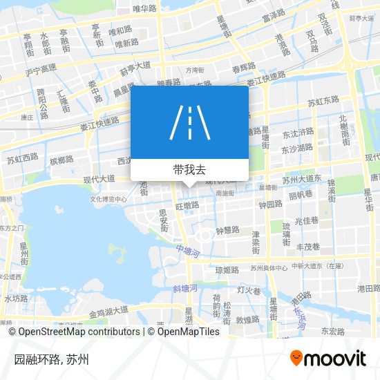园融环路地图