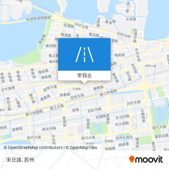 宋庄路地图