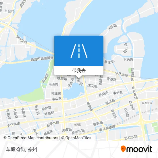 车塘湾街地图