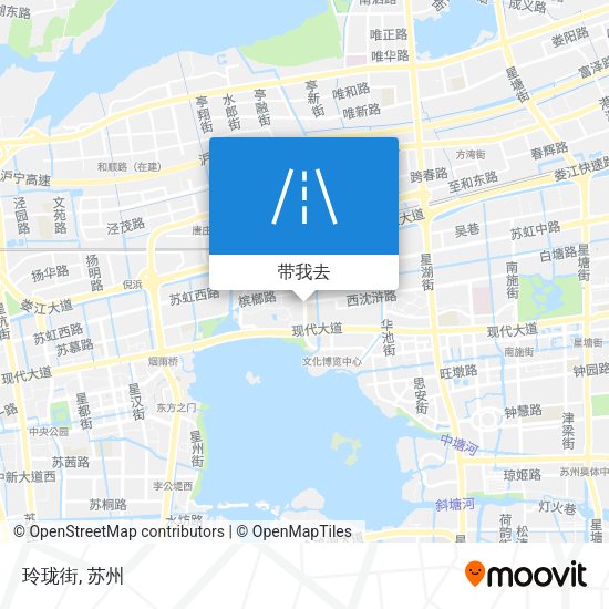 玲珑街地图
