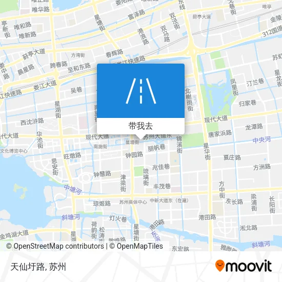 天仙圩路地图