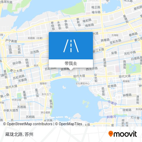 藏珑北路地图