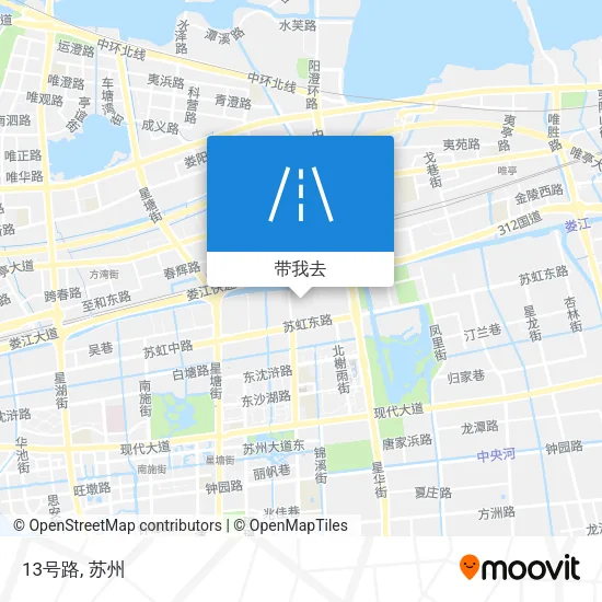 13号路地图