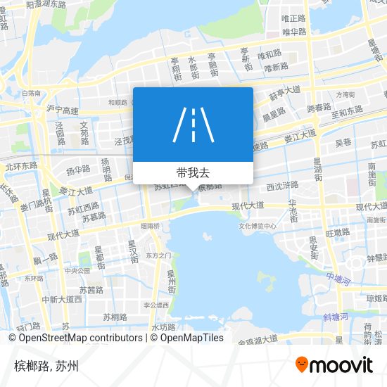 槟榔路地图