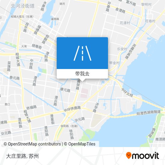 大庄里路地图