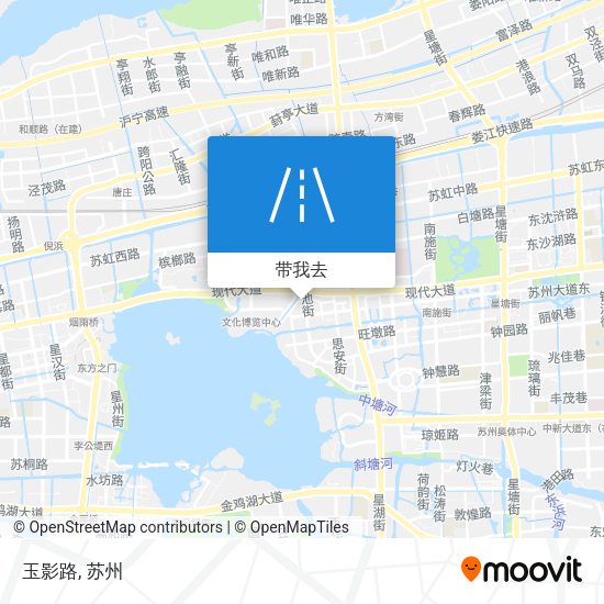 玉影路地图