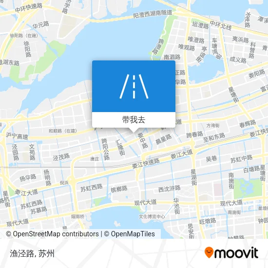 渔泾路地图