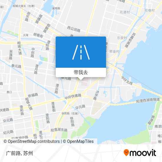广前路地图