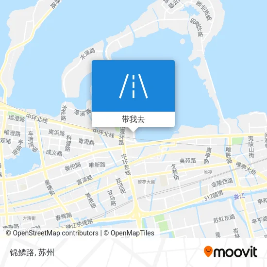锦鳞路地图