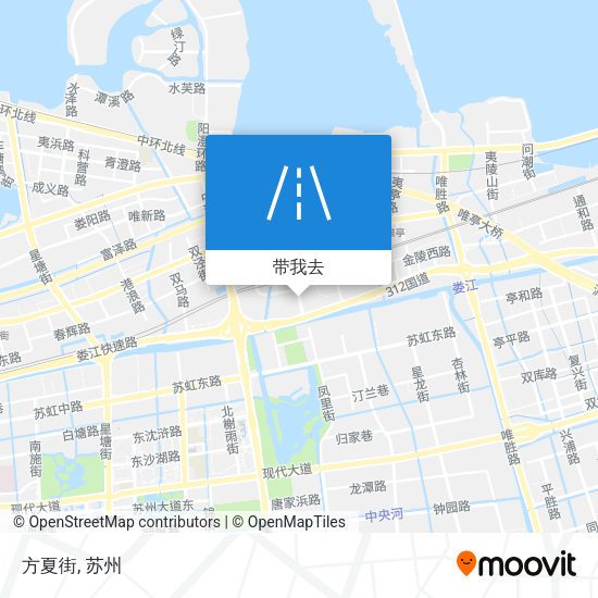 方夏街地图