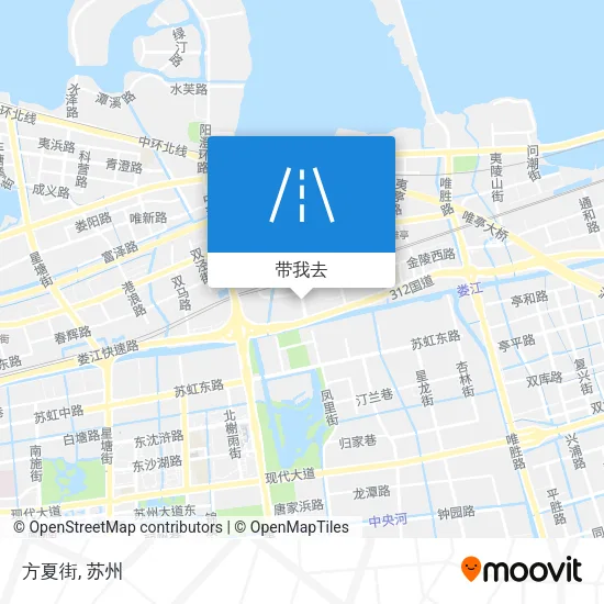 方夏街地图