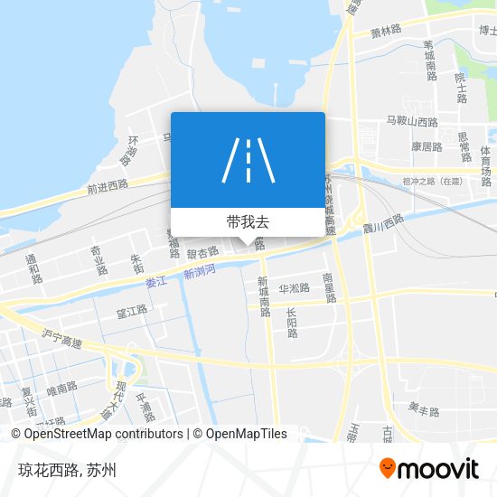 琼花西路地图