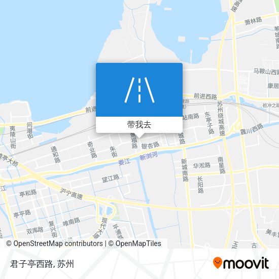 君子亭西路地图