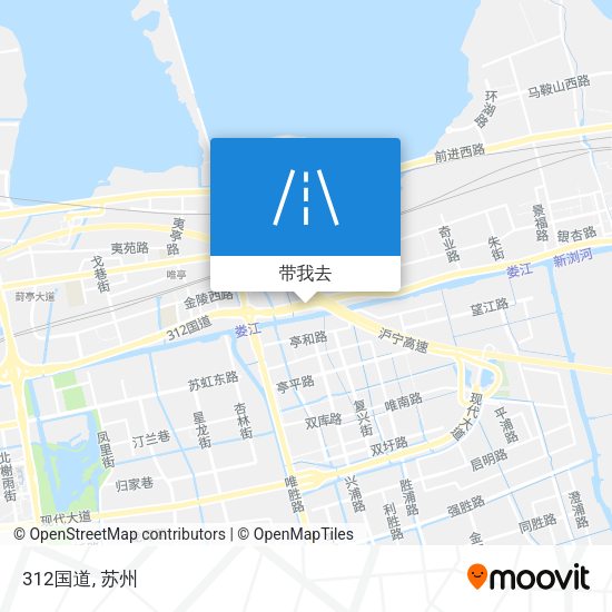 312国道地图