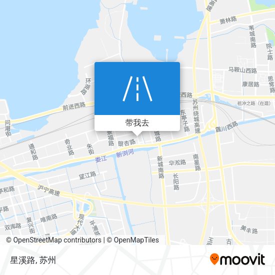星溪路地图