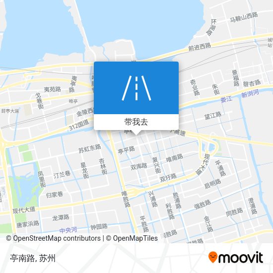 亭南路地图