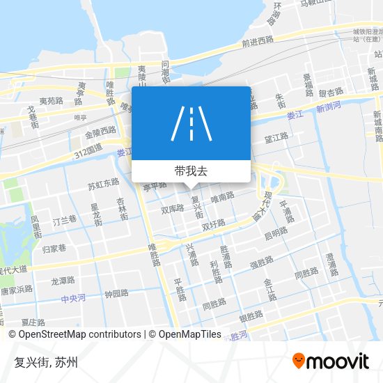 复兴街地图