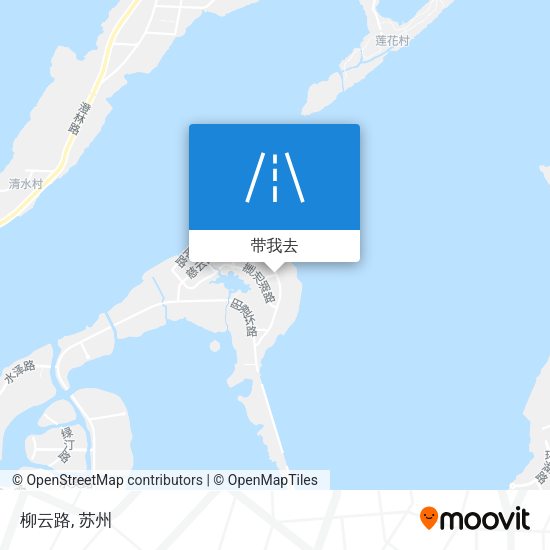 柳云路地图