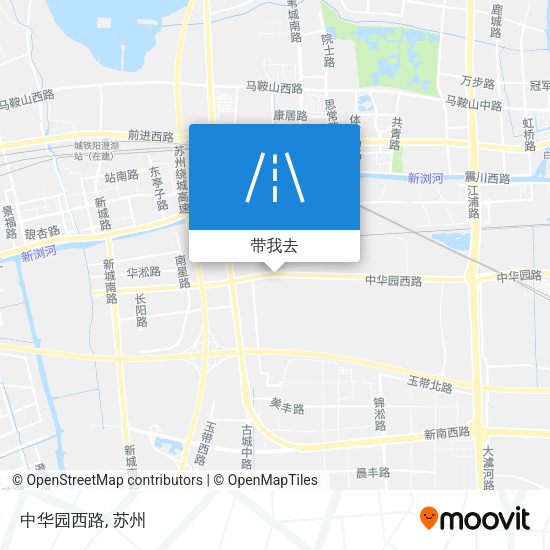 中华园西路地图