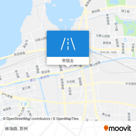 林场路地图