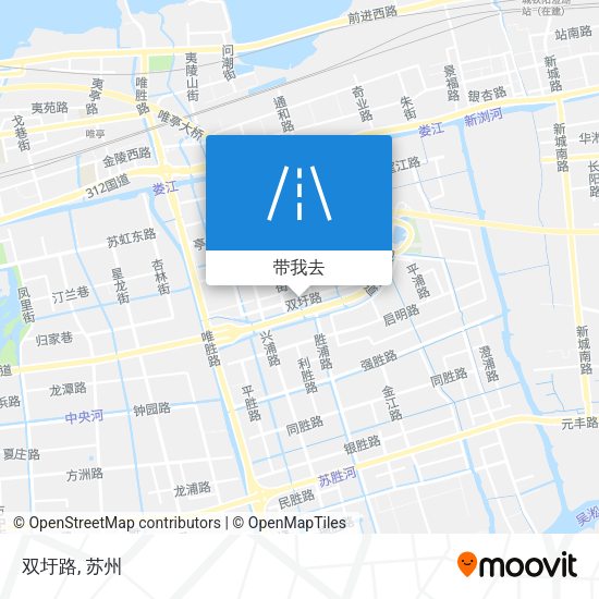 双圩路地图