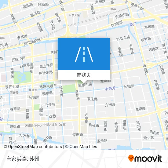 唐家浜路地图