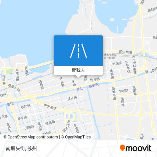 南堰头街地图