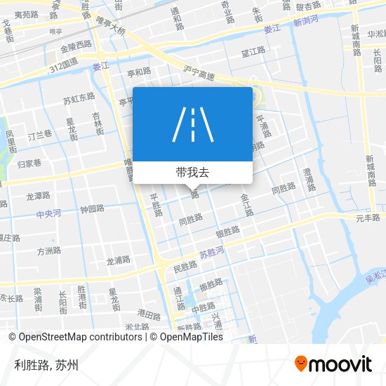 利胜路地图